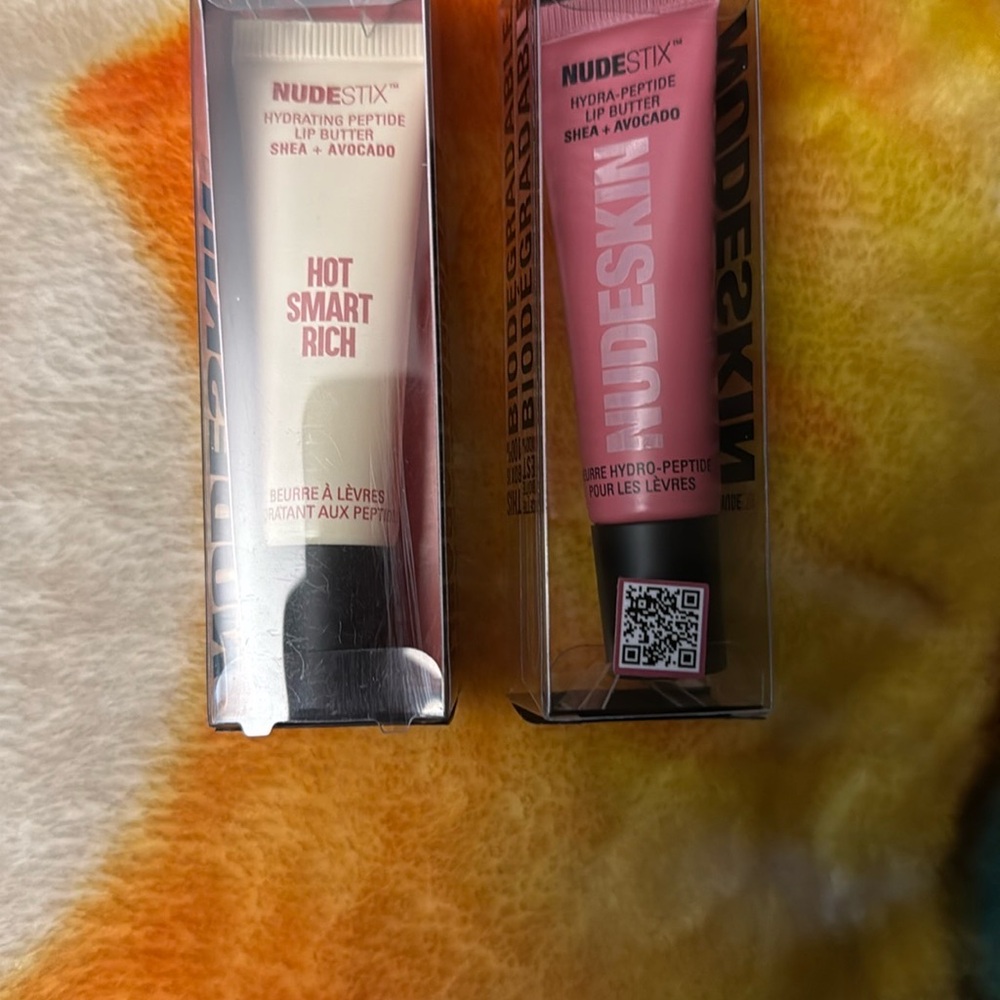 Nudestix Lip Peptide Butter Balm Duo Set